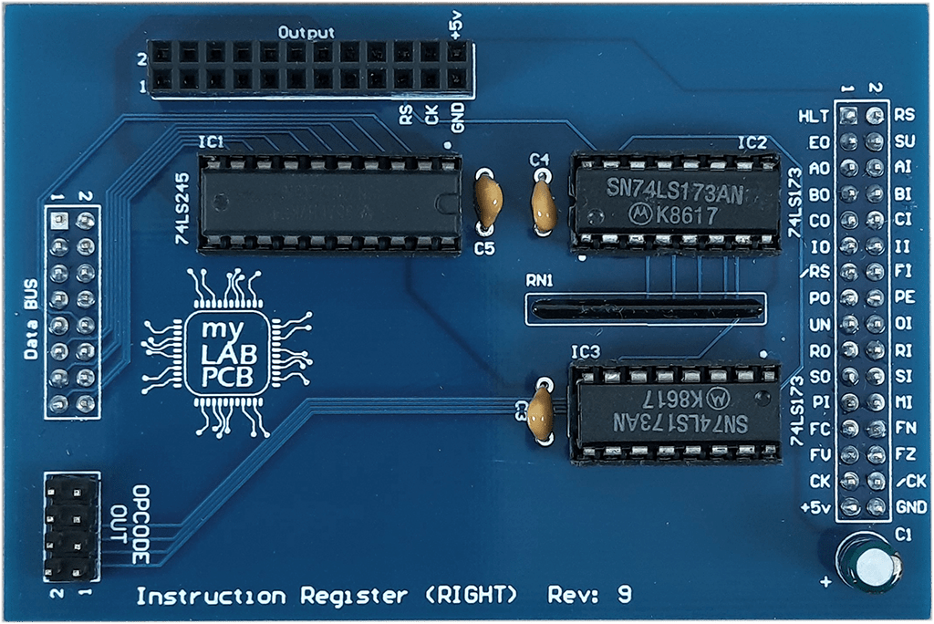 Instruction Register module assembled view